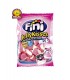 Besos Fresa - Golosinas Halal - Sin Gluten y 0% Grasa - Fini - 90 gr