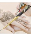 Reddish Henna Cone Tattoo - Maximum Detail - ARWA - Intense Color