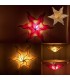 Lampada da soffitto Sol - forgiatura pelle - dipinto in hennè - 45 cm-Colores
