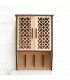 Kleiderschrank + Garderobe - 100% Holz - Jaima Model