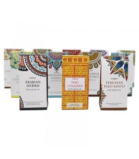 Pack 12 x Aceites Esenciales - Quemador - Variadas -   Goloka 120 ml