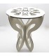 Mesa de centro Mini Celosia Alhambra - Decoração árabe - 30 x 27cm