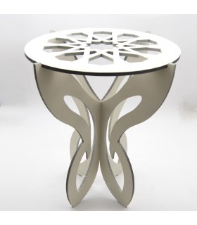 Mesa de centro Mini Celosia Alhambra - Decoração árabe - 30 x 27cm
