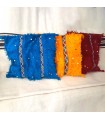 Berber Kissenbezug - Baumwolle und Wolle - Handgefertigt - 56cm - Berber Waahid Model