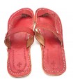 Sandalo Donna Rosso Chiaro - 100% Pelle - Modello Ahmari