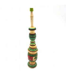 Porta Coliro Floral - Madera - Recipiente Khol Marroquí