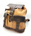 100% Leather Backpack - Leather Goods - Model Aans