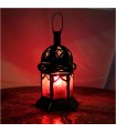 Hexagonal Candle Lantern - Crystals - 5 Colors