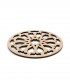 Pack 6 Coasters + 6 Coasters + 1 Caixa de Chocolate - Cor Branca