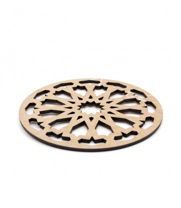 Pack 6 Coasters + 6 Coasters + 1 Caixa de Chocolate - Cor Branca