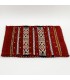 Capa de almofada berbere - estilo vintage - 53 cm x 40 cm - vermelho