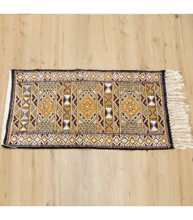 Arazzo berbero - Stile vintage - Pezzo unico - 140 cm x 72 cm - Multicolore