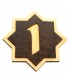 Numero Porta in Legno - Design Arabo - Modello Arkam