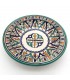 Assiette creuse arabe - Céramique de Fès - 15 cm - Peinte à la main - Multicolore