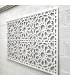 MARCO CELOSÍA ÁRABE - DISEÑO ALHAMBRA - COLOR BLANCO 160cm x 100cm x 1cm