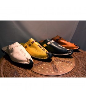 Babucha Piel Aladino - 4 Colores - NOVEDAD