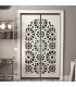 Porta reticolare araba in legno - 200 x 120 cm - Modello Samai