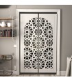 Puerta Celosía Arabe Madera - 200 x 120 cm - Modelo Samai