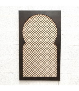 VENTANA DECORATIVA - CELOSIA ÁRABE - MODELO Najma Nafila nº2 - 100 x 60cm x 2cm