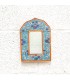 Decorative Mirror - 100% Handmade Vintage Style Decoration - Hak Model nº4 ORANGE - 20 x 14cm