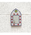Espejito Andalusí Decorativo - Decoración Estilo Vintage 100% Artesanal - Modelo Hak nº 7 - 18 x 11cm