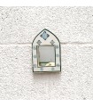 Espejito Decorativo - Decoración Estilo Vintage 100% Artesanal - Modelo Hak nº11 - 17 x 11cm