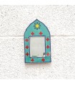 Espejito Decorativo - Decoración Estilo Vintage 100% Artesanal - Modelo Hak nº13 - 19 x 11cm