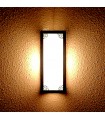 Aplique Pared Estilo Árabe - Corte Láser - Dos Posiciones - Modelo Hayati