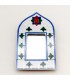 Espejito Andalusi Decorativo - Decoración Estilo Vintage 100% Artesanal - Modelo Hak nº15 - 16 x 10cm