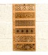 Arabische Gitter - Laser geschnitten - Andalusische Dekoration - 50 CM X 10CM - Verschiedene Designs