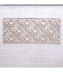 Tête de lit en bois - Celosia Andalusi - Géométrie mauresque - Blanc os - MATAAHA Design