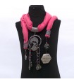 Sciarpa Pendente Donna Collana Sciarpa - Stile Bohemien - Stile Egizio - Modello nº 11