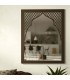 Arab Mirror - Laser Cut - Bab Jaima Model - 100 x 80 cm