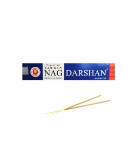 Golden NAG DARSHAN Agarbathi - Incienso Natural 15 gr
