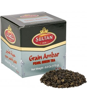 Té Verde - Sultan Al Ambar - Calidad Suprema - Grano Extra - 200 gr