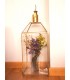 Vintage Glas und Messing Laterne - Munawar Modell