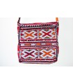 Handmade Berber Wool Tapestry Bag - Jibli Model Studs