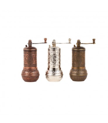Decorative Manual Turkish Coffee Grinder - Ottoman Model