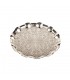 Engraved Tea Tray 35 cm Wavy - DELUXE Quality - Istambul Model