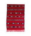 Berber Wool Tapestry - Kilim Ahmar