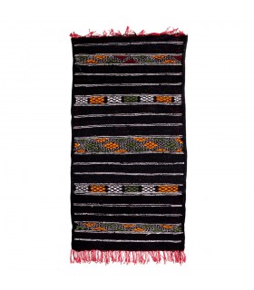 Tapiz Bereber de Lana - Kilim Aswad - 100 x 52 cm