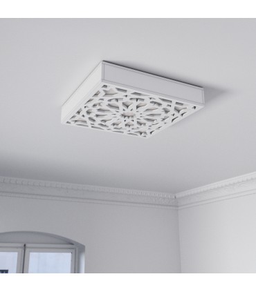 Plafón o Aplique Madera - Modelo Alhambra