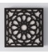 Plafón o Aplique Madera - Modelo Alhambra