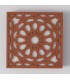Lampada da soffitto o parete in legno - Modello Alhambra 50x50 cm