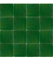Azulejo Zellige Marruecos - 10 x 10 cm VERDE OLIVA