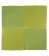 Zellige marokkanische Fliese - 10 x 10 cm PISTACHIO GREEN