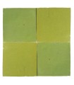 Piastrella marocchina Zellige - 10 x 10 cm VERDE PISTACCHIO