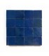 Moroccan Zellige Tile - 10 x 10 cm COBALT BLUE