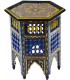Mesa de Madera Celosía - Artesanía Marruecos - Modelo SARABIA
