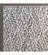Weißes Holzgitter - Herbstdesign - 100 x 80 cm